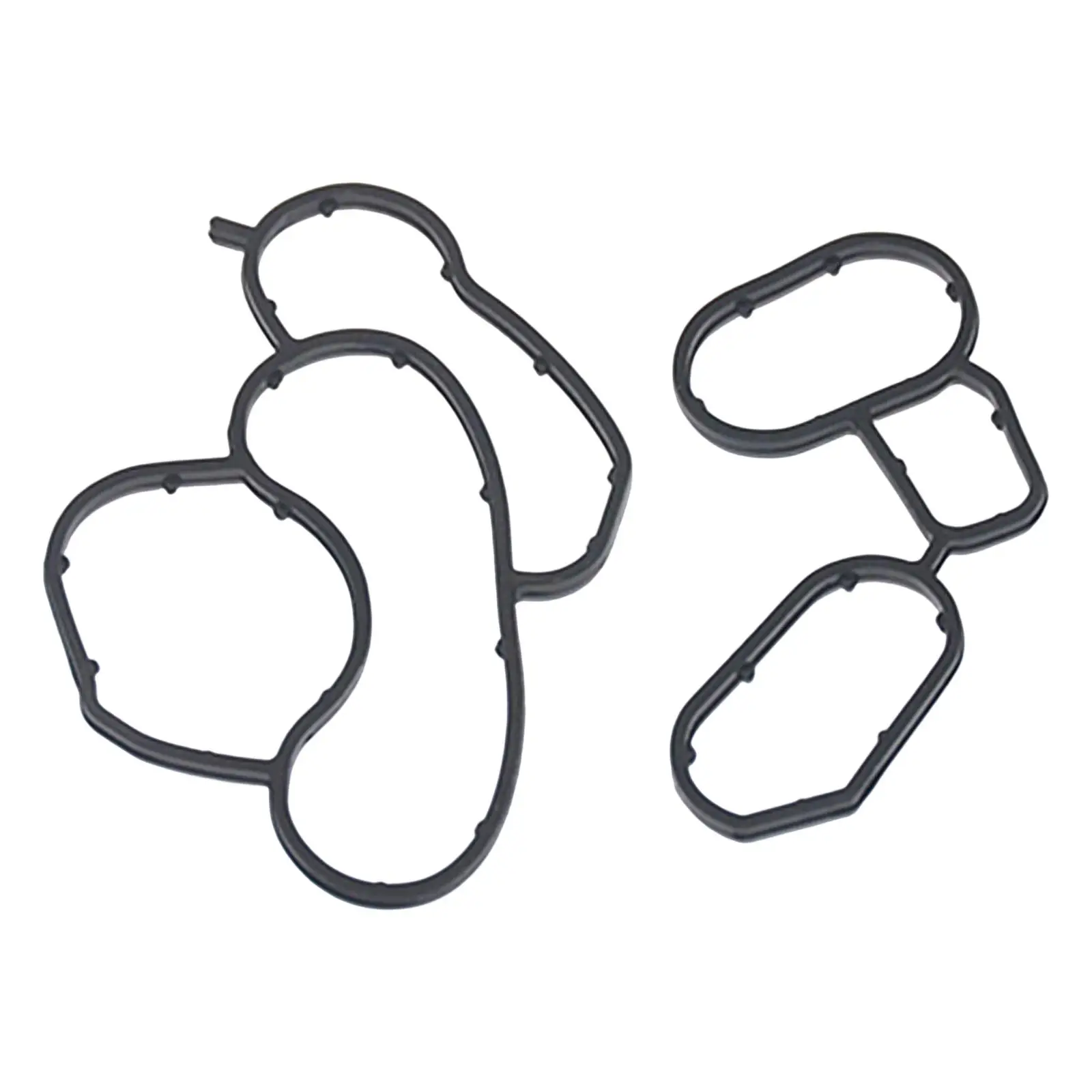 2Pcs Auto Engine Oil Filter Housing Seal Gasket Kit 11427508970 Accessories for BMW E46 E81 E82 E85 E87 E88 x1 x3 Z4