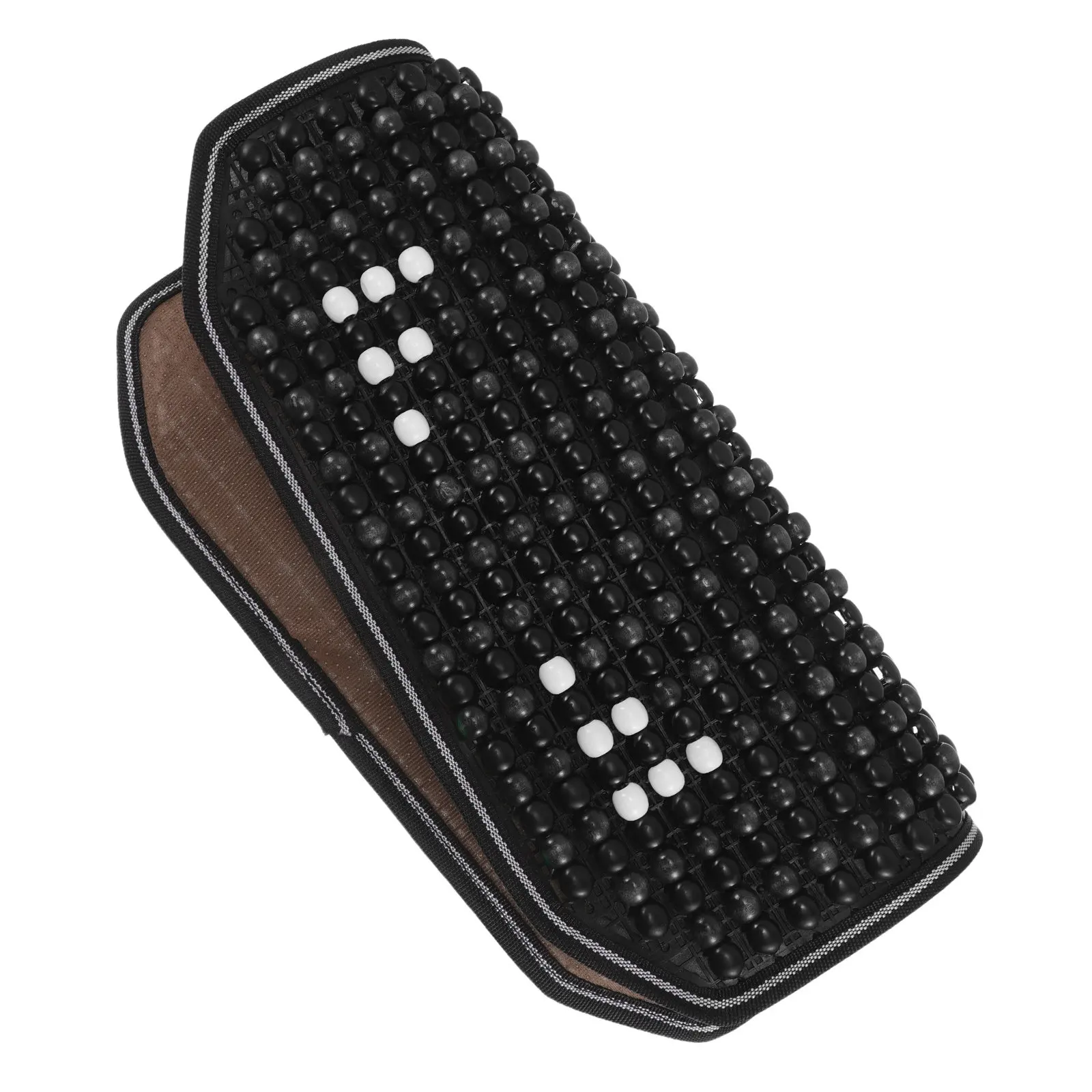 

Beaded Car Seat Cover Set Ergonomic Non Slip Breathable Natural Wood Bead Cushion for All Season Comfort in Vehicles