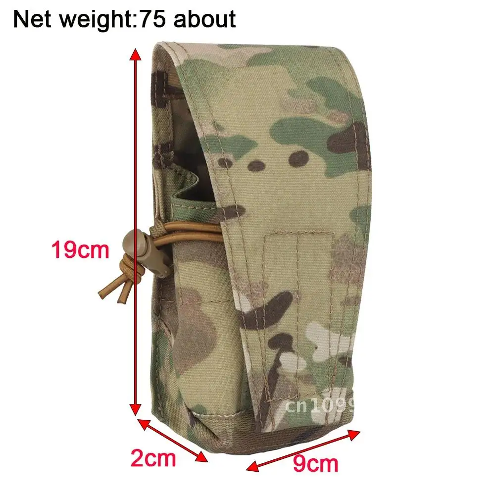 Tactical 5.56 7.62 MBITR Multi-function MAG Bag MOLLE Tool Hunting Adjustable Retention Access Gear Pouch Pack Hook Fast Loop