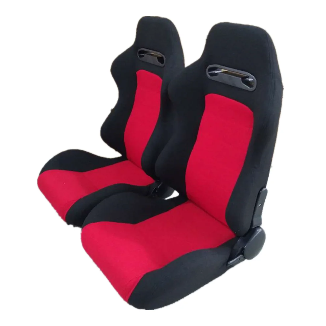 1013 Universal Vehicle Slider Simulator Gaming Station Adjustable Sim Bucket Racing Seats PVC Material