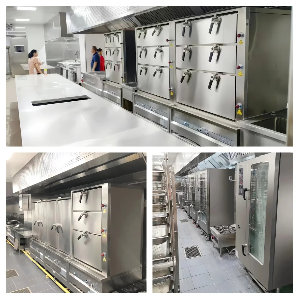 Commerciële gasgestookte stoom - Commercial Kitchen Projects recensie en prijs