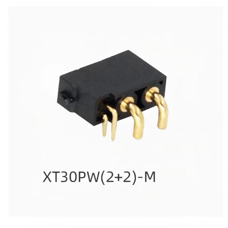 

2pcs XT30PW(2+2) XT30(2+2) XT30PB Male Female AmassGold Plated Plug Signal Pin For RC Aircraft Model Accessories for New Energy