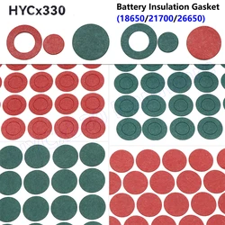 18650/21700/26650 Li-ion Battery Insulation Gasket Insulator Ring Pack Cell Barley Adhesive Paper Electrode Insulated Pads