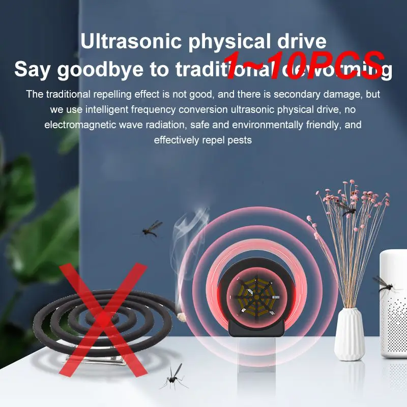 Ultrasone Insectenwerende Draagbare Usb Elektronische Muis Kakkerlak Insectenwerende Middelen Frequentieomzetting Insect Kleine Nacht
