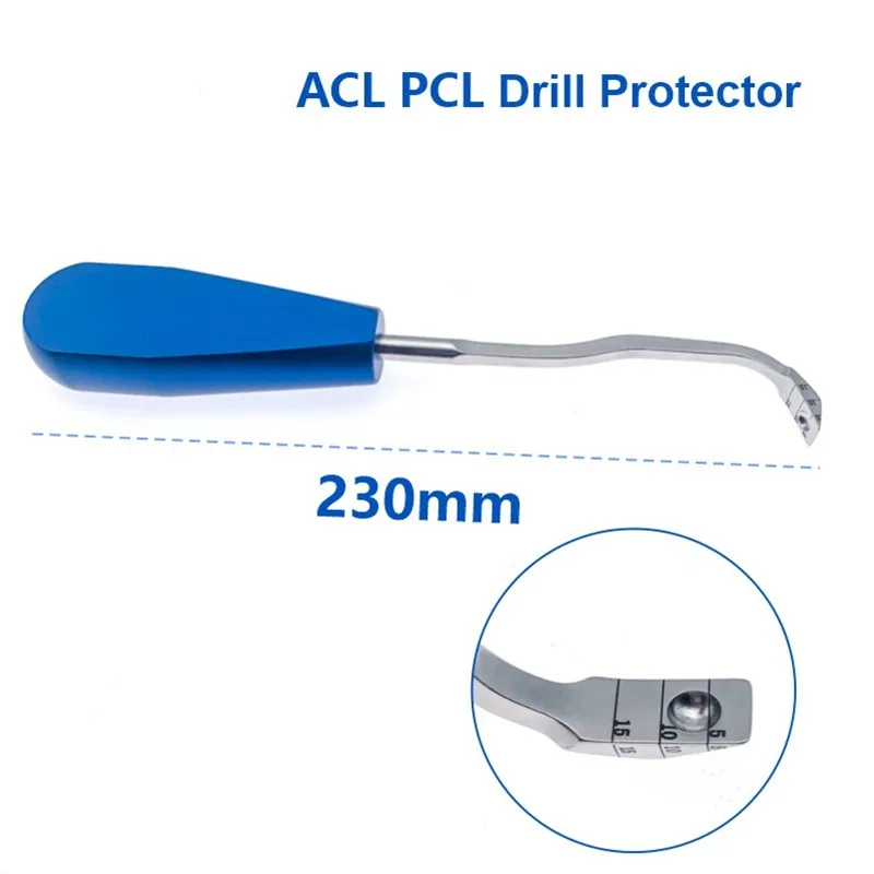 

ACL PCL Orthopedic Surgical Instrument pcl protector bone file Arthroscopy ligament depth gauge Orthopaedic Instruments pet