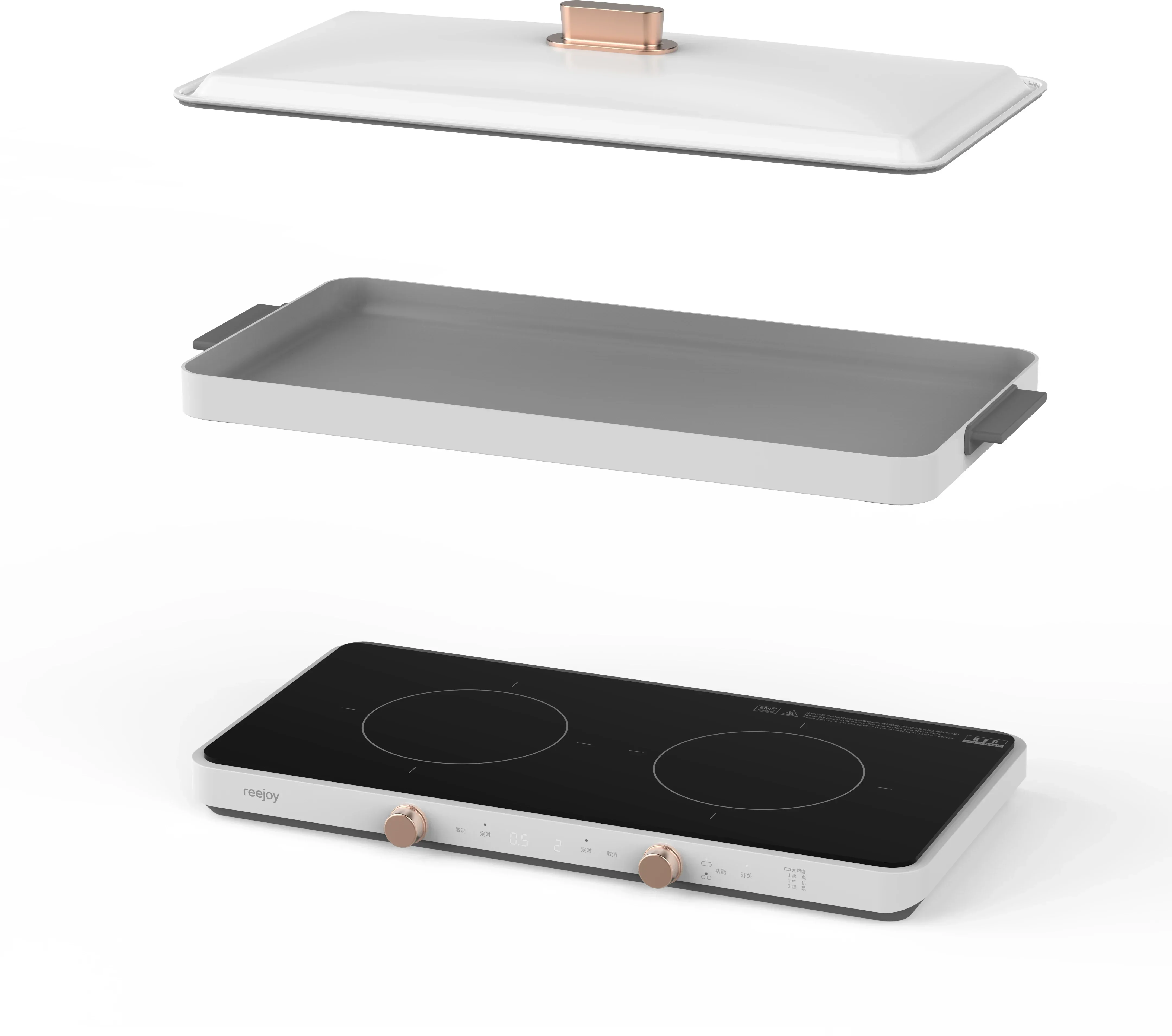 

Gold SellerOriginal brand new！！New Arrival Korean Style Cooking Excellent Design Muti-function Double Burner Induction Cooker