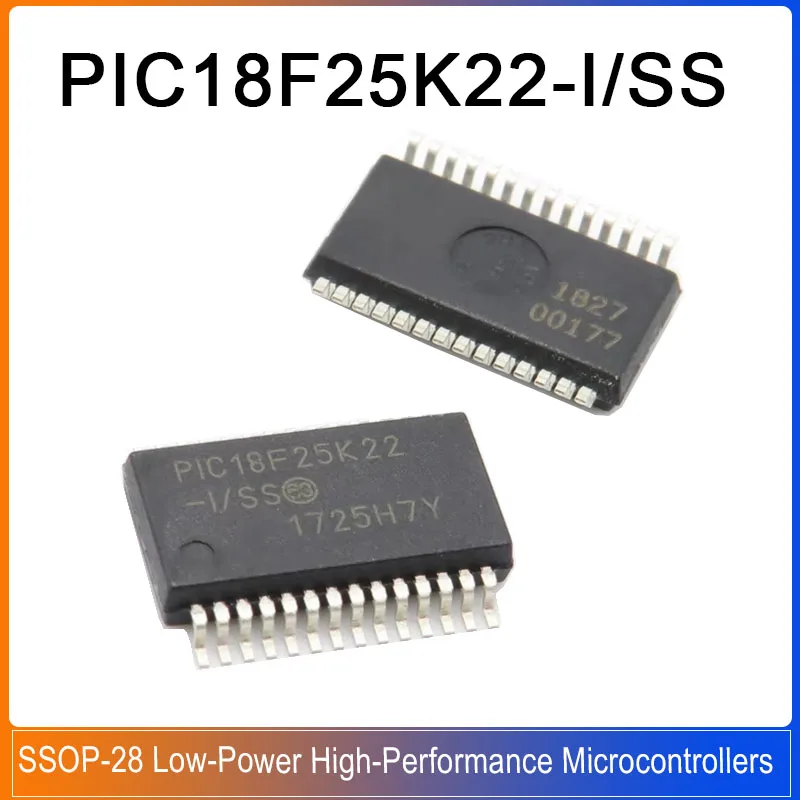 1/5PCS PIC18F25K22-I/SS SSOP-28 PIC18F25K22 PIC PIC18F Low-Power High-Performance Microcontrollers