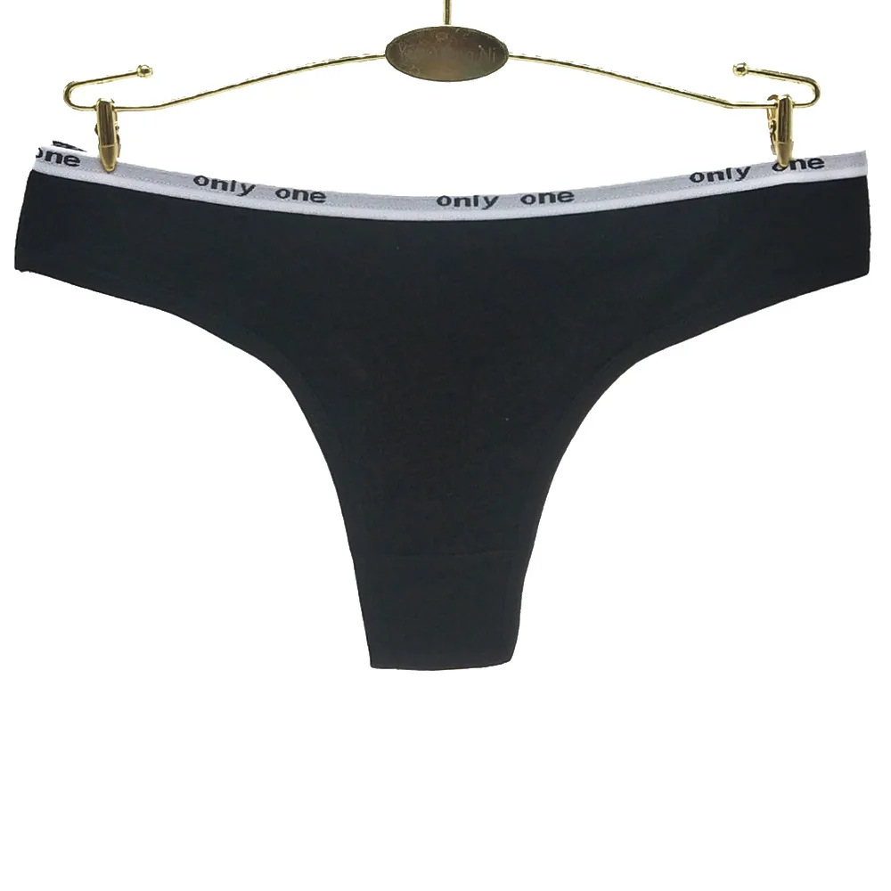 Ladies G Strings Cotton Thong Panties Women Underwear Sexy Lingerie Femme Female Underpants T-Back Solid Color Pantys10 pcs/lot