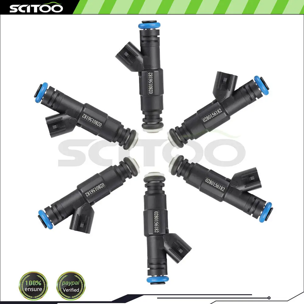 

6 PCS Fuel Injectors For Chevrolet Equinox Pontiac Torrent 3.4L 2006-2009