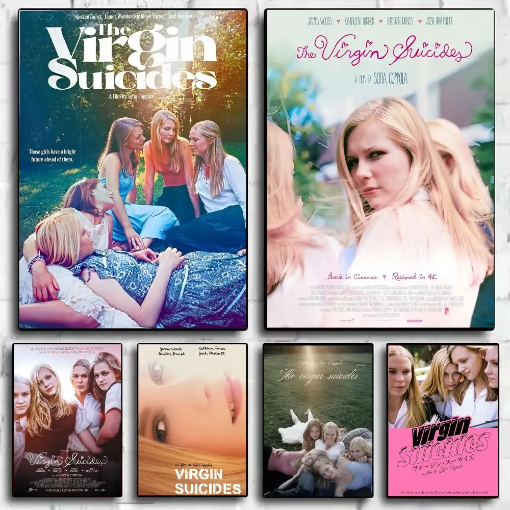 Movie The V-Virgin Suicides Poster Wall Art Print Poster for Bedroom Living Room Home Decor Gift Artwork