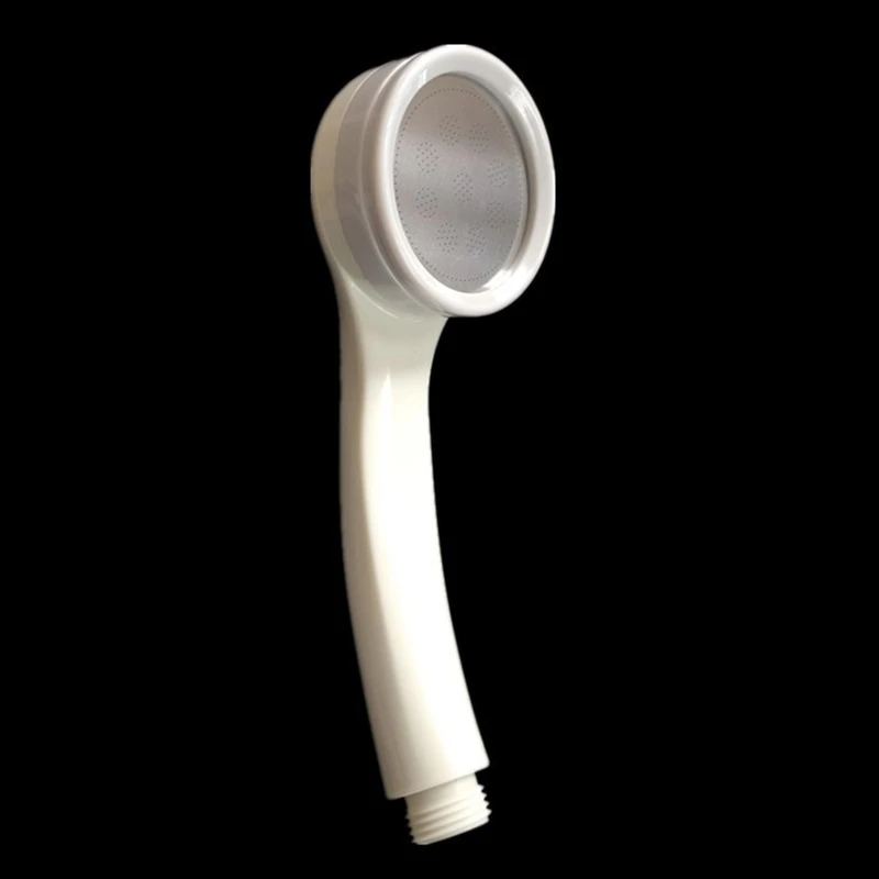 DONYUMMYJO Pressurized Water Saving Shower Head ABS Plated Bathroom Hand Shower Water Booster Showerhead Bathroom