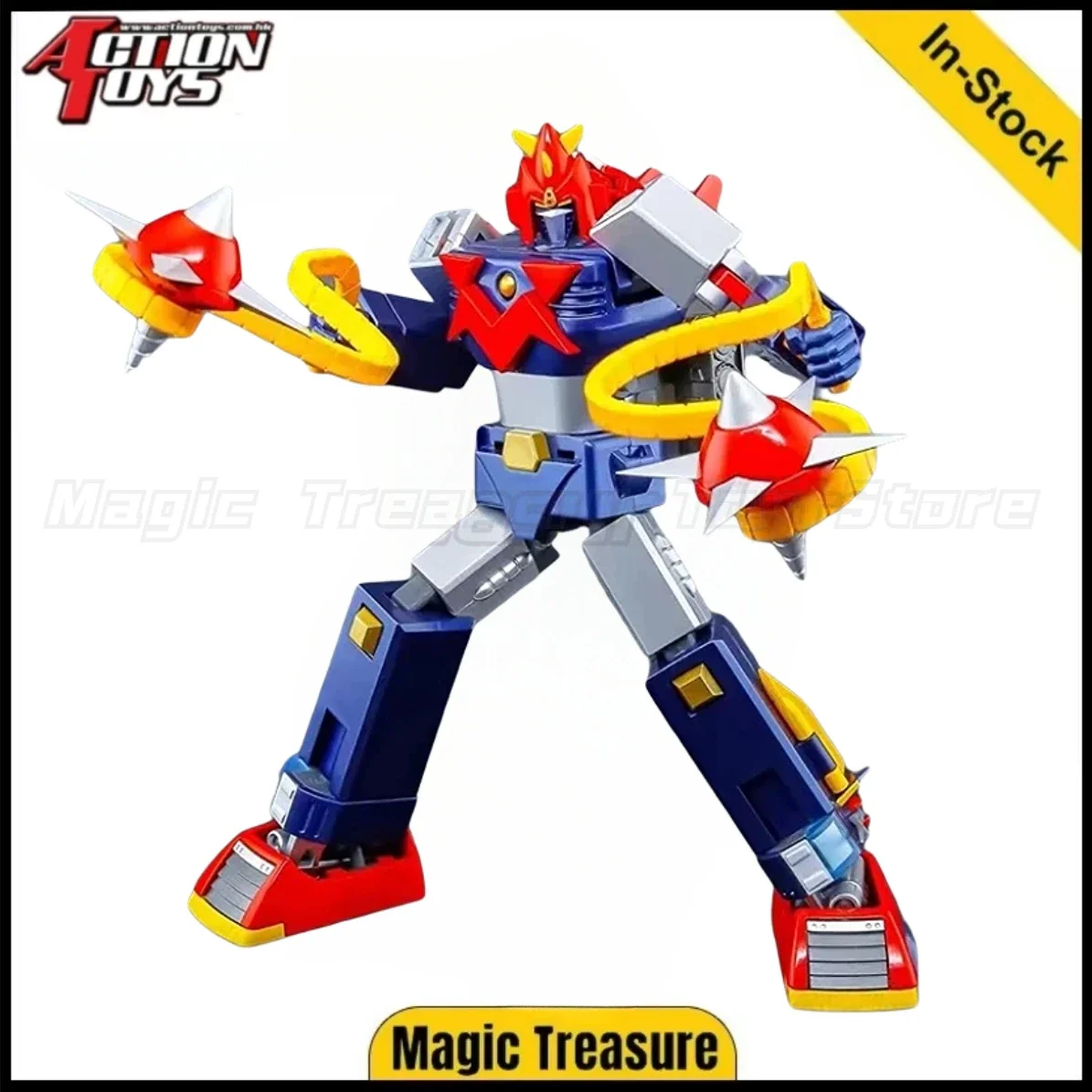 【In Stock】Action Toys MINI Super Electronic Robo V Motivated Mecha