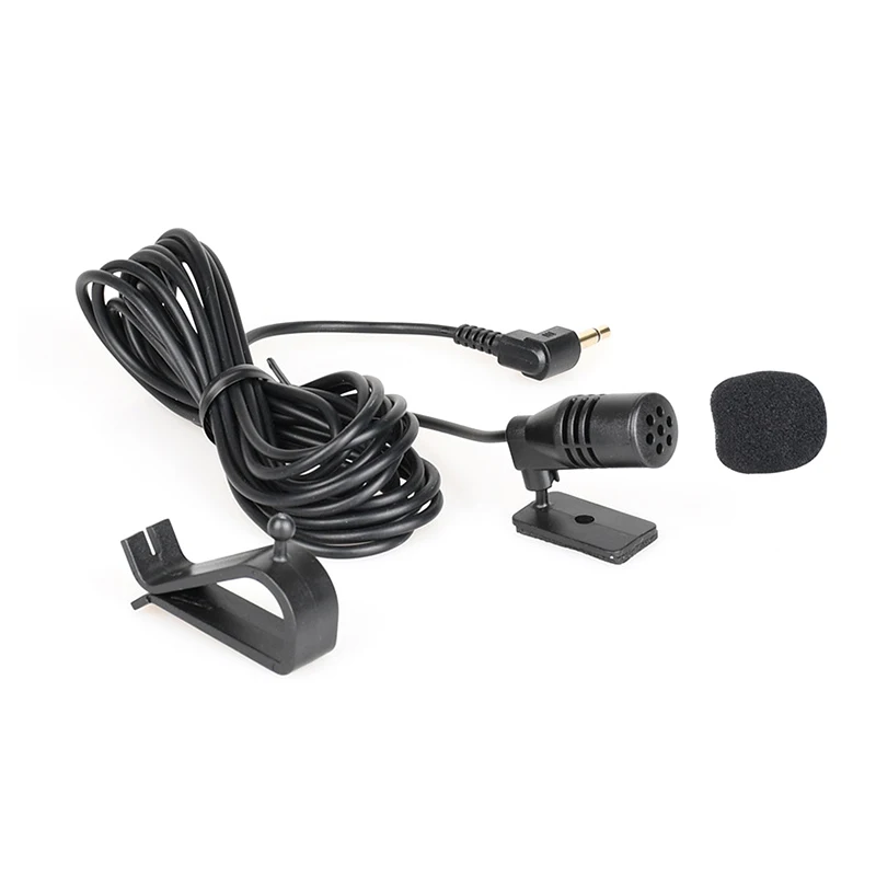 1PC 3.5mm Jack Plug Mic Mono Mini Wired External Microphone for PC Auto Car DVD Radio MINI Professionals Car Audio Microphone