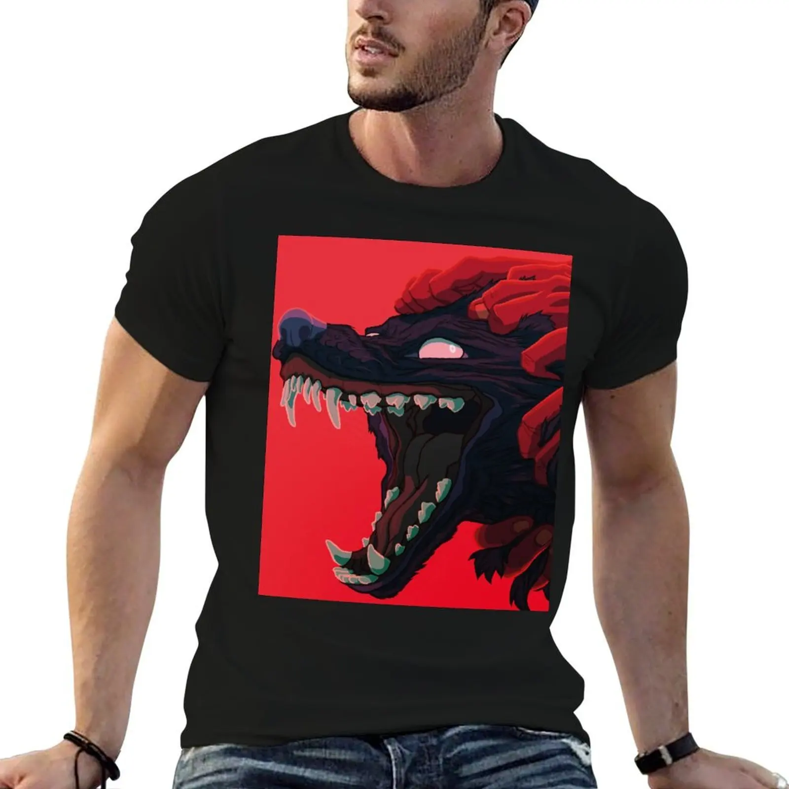 Fatigued – by purkissaART T-Shirt street wear Short sleeve tee mens t shirts