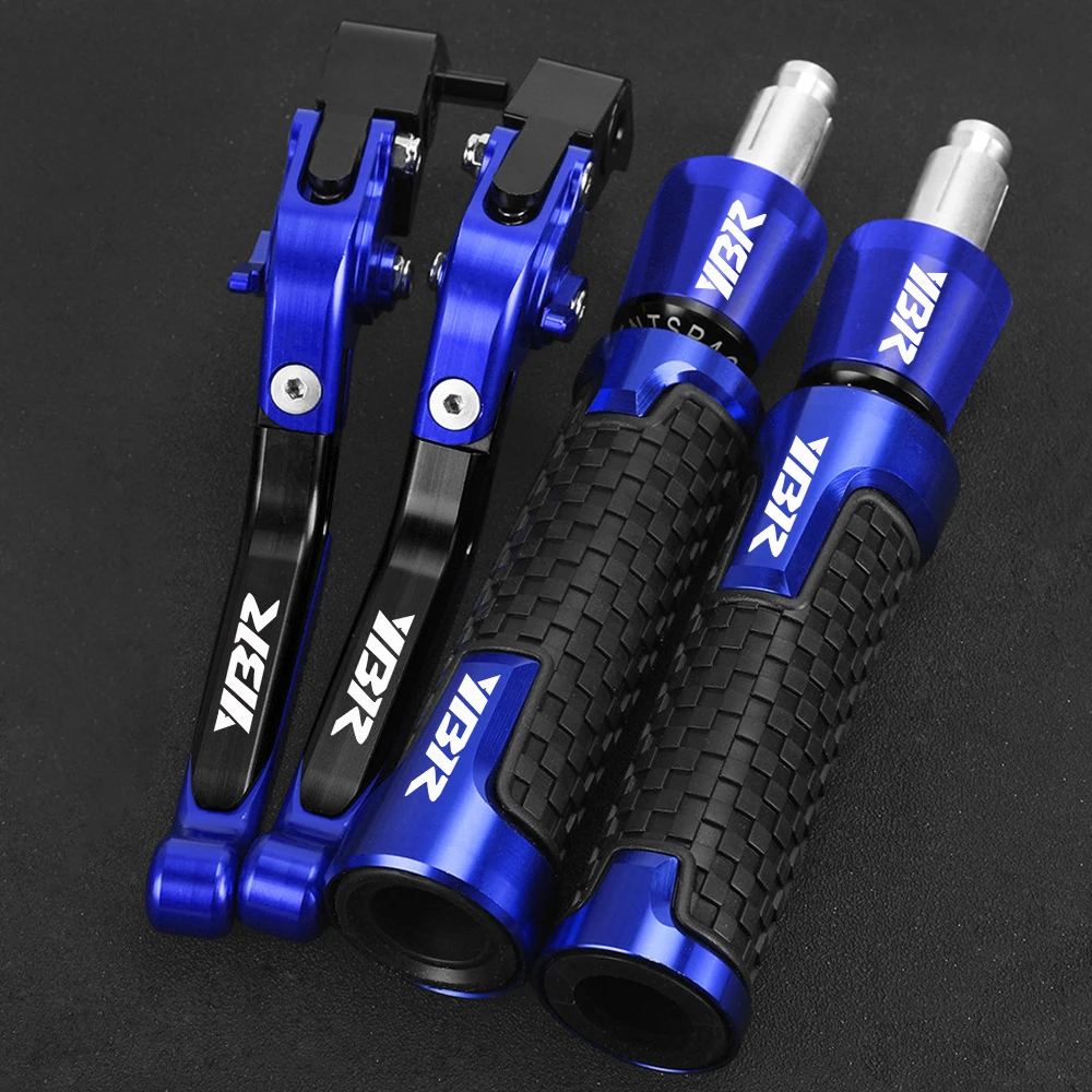 

Motorcycle Accessories Brake Clutch Levers Handlebar Grip Ends Cap Plug For YAMAHA YBR125 YBR250 YBR 125 250 2005-2014 2013 2012