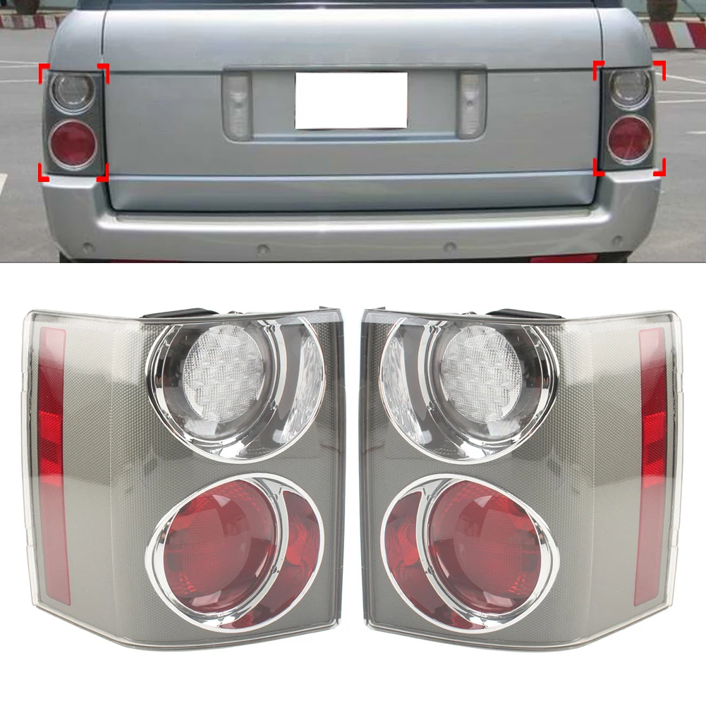 Car Tail Light Rear Lamp Red+White Lens For Land Rover Range Rover 2002-2009 XFB500272LPO XFB500262LPO