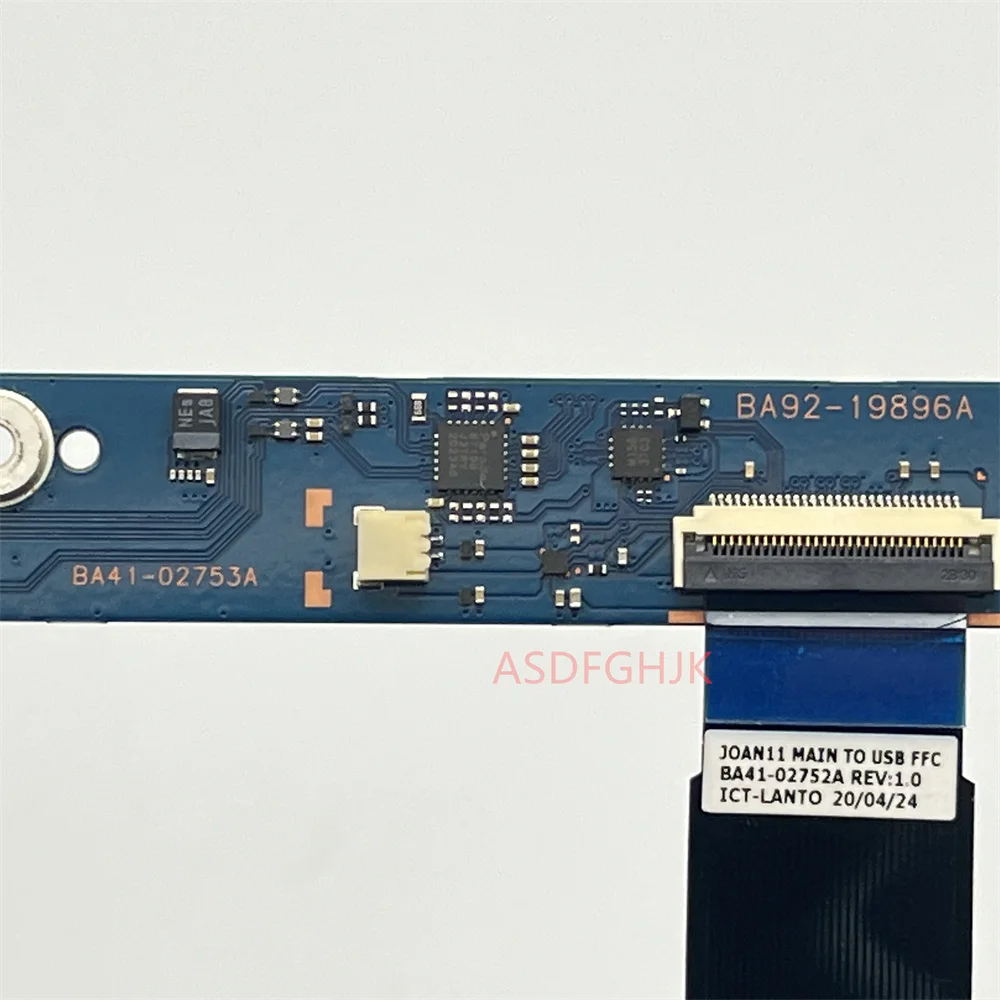 Original For Samsung 11 XE310XBA Chromebook USB board With Cable BA92-19896A 100% Tested And Shipped Perfectly