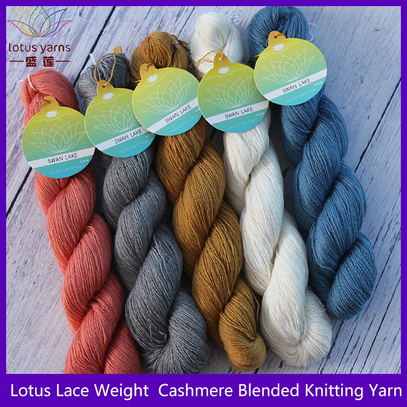 1*50g Lace Weight Cashmere Knitting Yarn Comfortable Soft Crochet Yarn Hand knitted Crochet Baby clothes Yarn