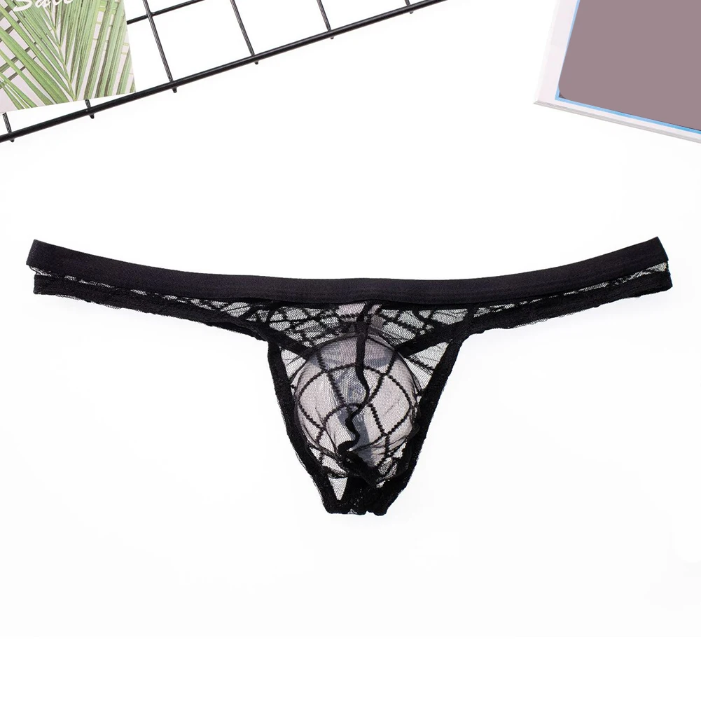 

Lingerie Collection Breathable Underpants Mesh Underwear Brand New Item Classic Theme Comfortable Fit Low Waist Design