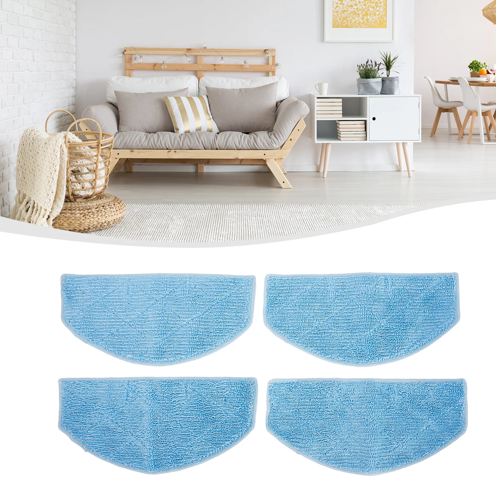 4/10 Pcs Mop Cloth … - image