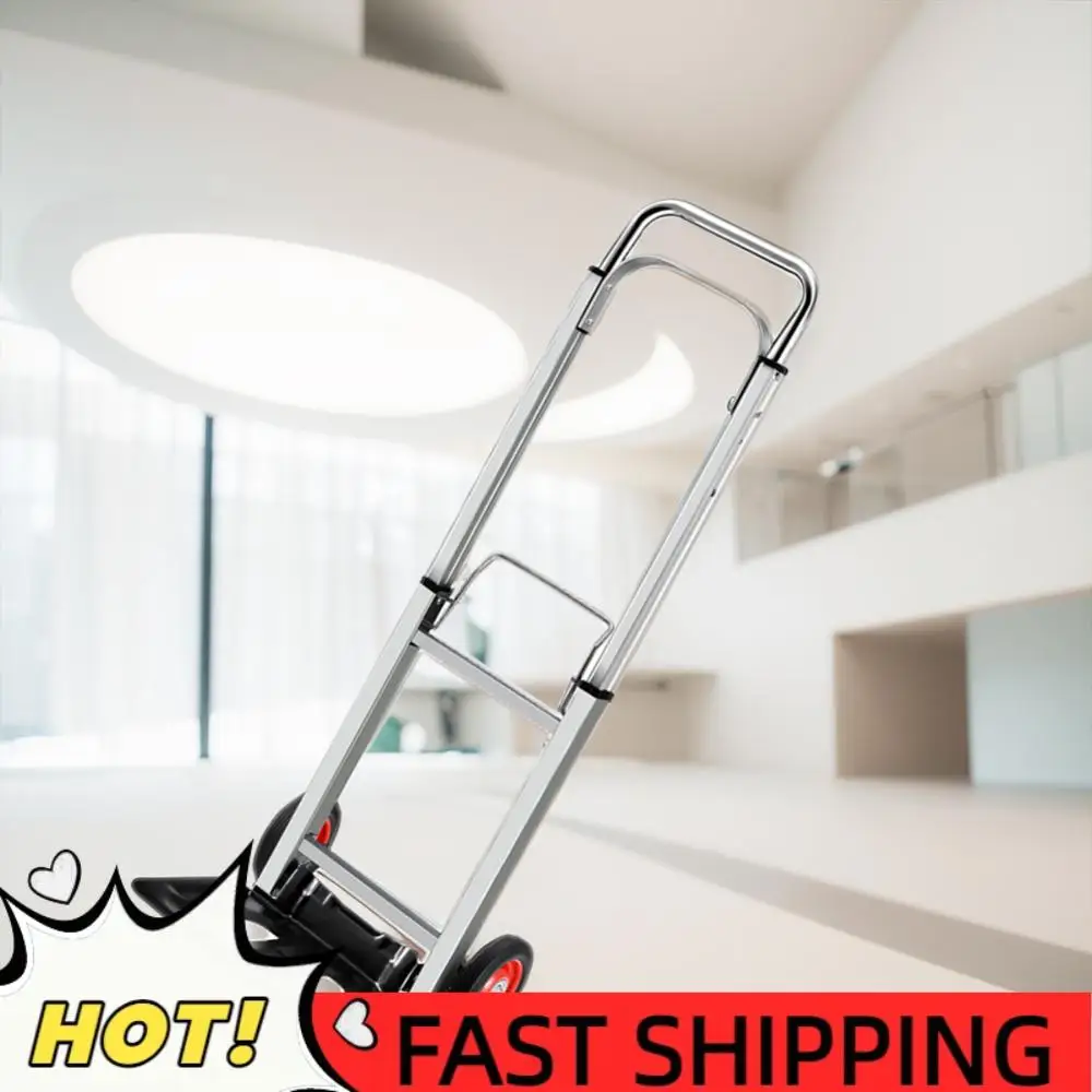 

Складная тележка-тачка с длинной телескопической ручкой, усиленная, нескользящая, для переезда и путешествий