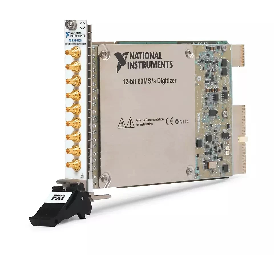 PXI-5105 12-Bit 60 MS/s NI National Instruments Digitizer High-speed Synchronous Data Acquisition Card