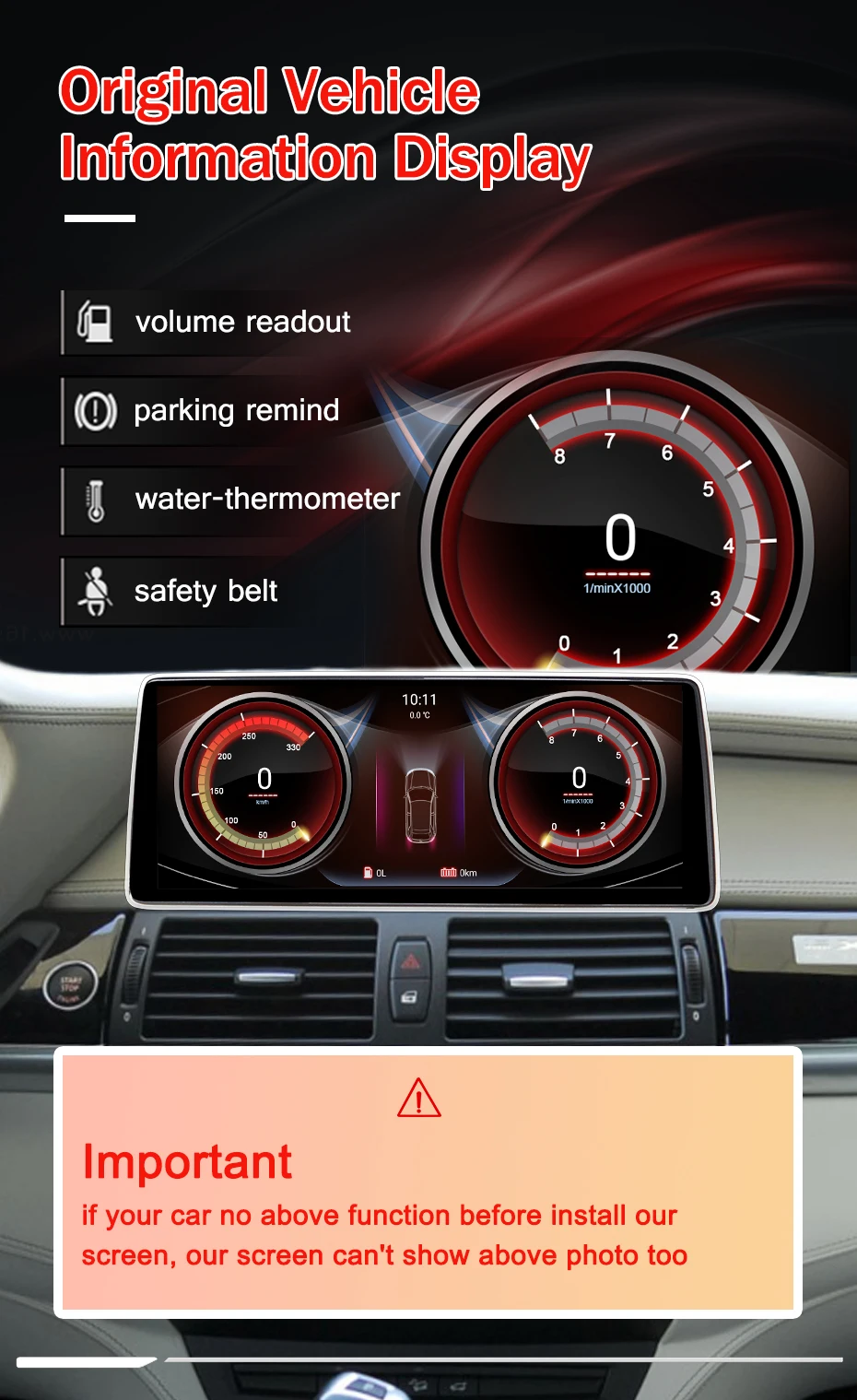8-Kern Snapdragon Wireless CarPlay Android 15 Auto-Radio-Stereo für BMW X5 E70 X6 E71 2007-2013 Multimedia-Player Bildschirm GPS – Detail 18