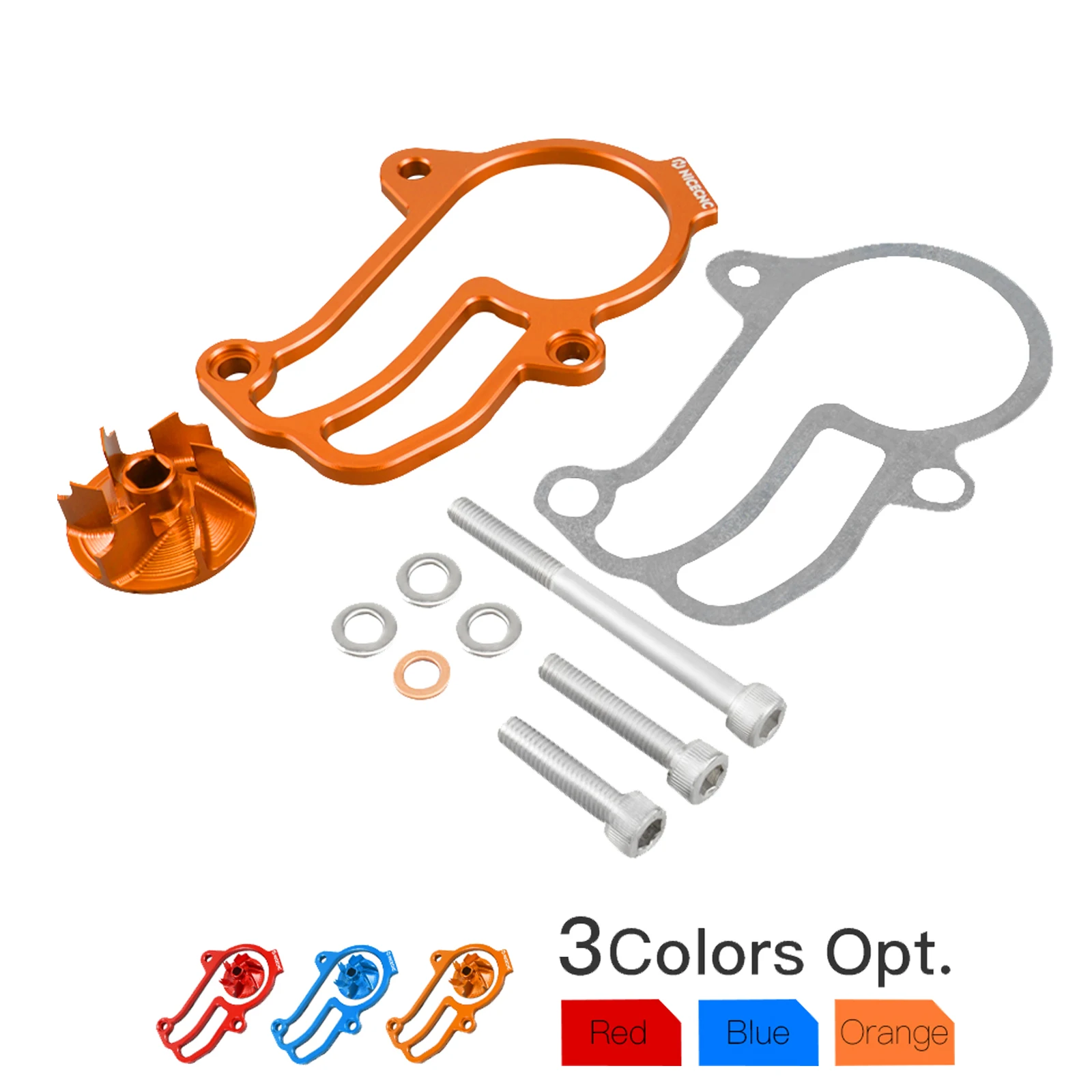 

For KTM EXC 300 EXC250 XCW 250 300 2020-2023 SX250 XC250 300 2019-2022 Oversized Water Pump Impeller Cooler For Husqvarna TE 300