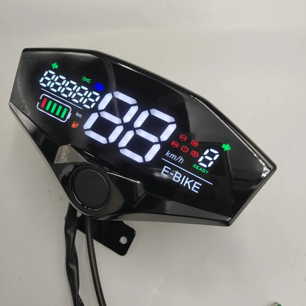 Electric bicycle general meter scooter display speedometer 48V60V72V84v96v tricycle motorcycle DIY parts