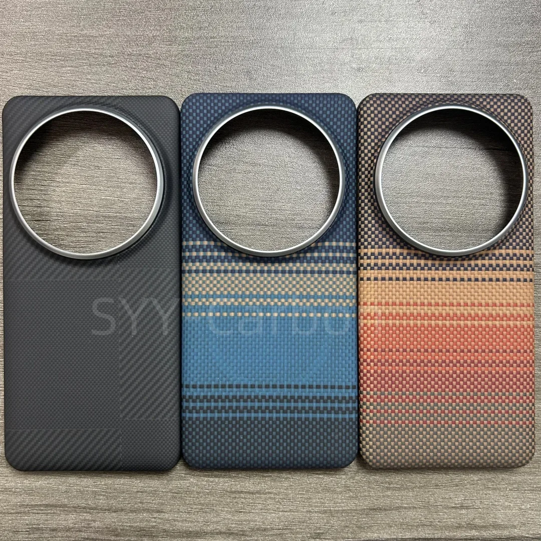 

Чехол MagSafe из настоящего углеродного волокна для Xiaomi 15, ультра-чехол из углеродного волокна, чехол из арамидного волокна, магнитный ультратонкий чехол