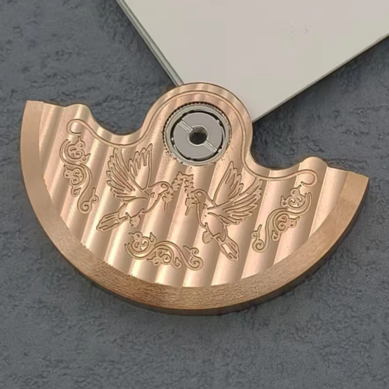 Mod NH35 Automatic Hammer Rotor Fits NH34 NH36 NH38 NH70 7S26 4R 6R Movement Pendulum Weight Men Diving Watch Replace Rotor Part