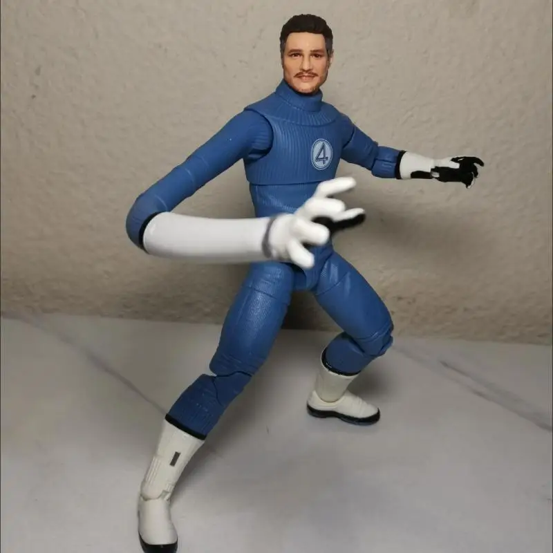 

2025 Genuine Fantastic 4 Series 6-Inch Action Figure Johnny-Storm Mobile Puppet Figurine Collection Gifts Movie Peripherals Toy