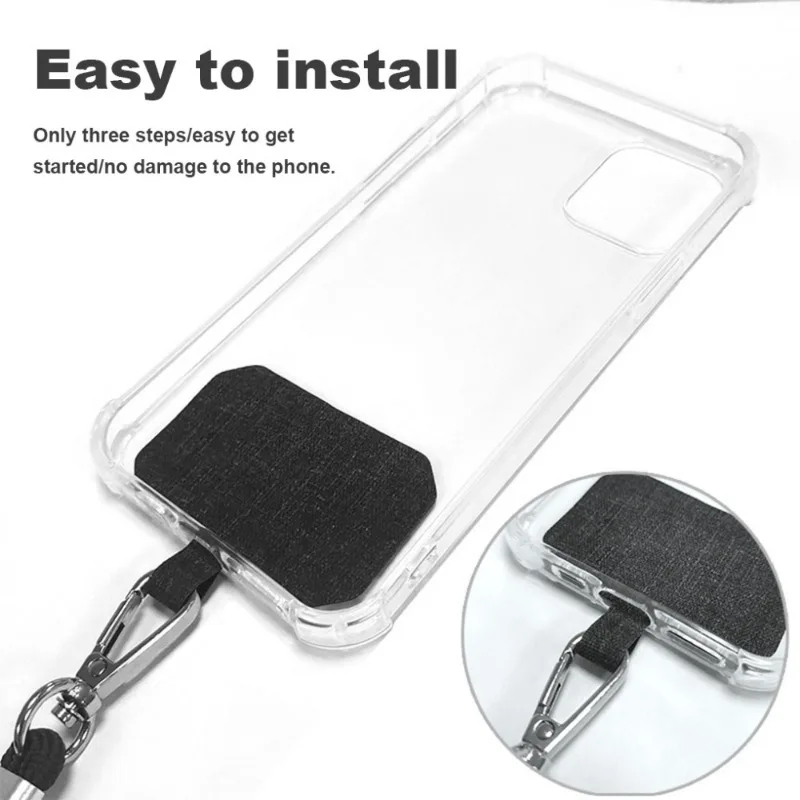 Universal Phone Lanyard with Patch
