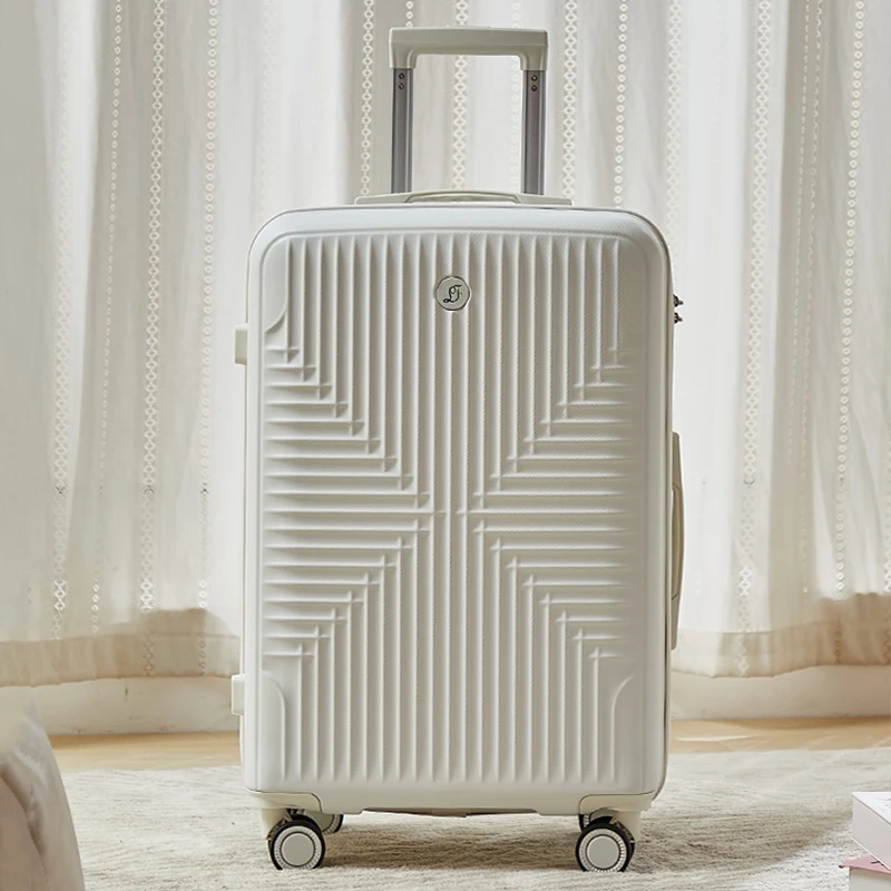 

Travel Suitcase 24-inch New Male and Female Combination Lock Suitcase 20-inch Cabin Trolley Luggage with Smooth-Rolling Wheels