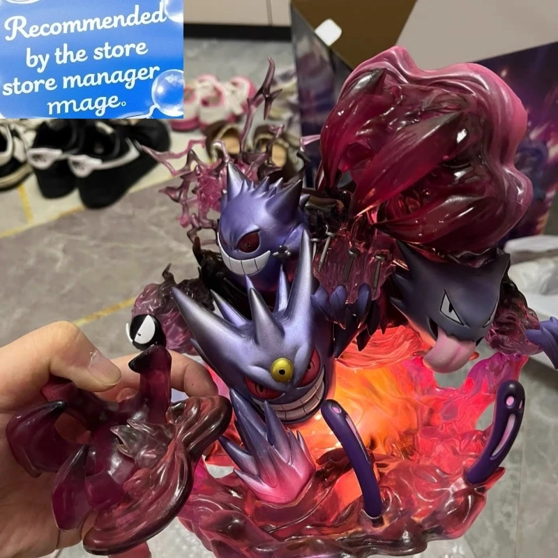 

Фигурка аниме Pokemon Kawaii Gengar Venusaur Evolution, светящаяся фигурка, Коллекционная модель игрушки, детские рождественские игрушки, подарки