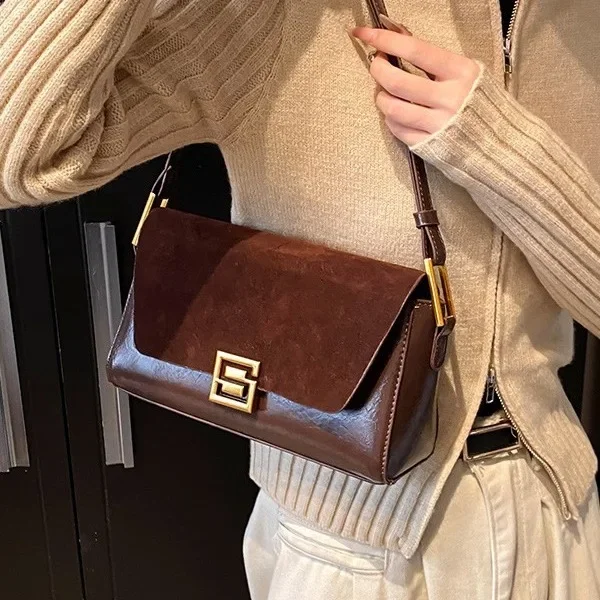 

2025 женская минималистичная текстурированная кожаная сумка-трансформер с ремешком для ноутбука, тележка, туннель, пригородная роскошная бесплатная доставка