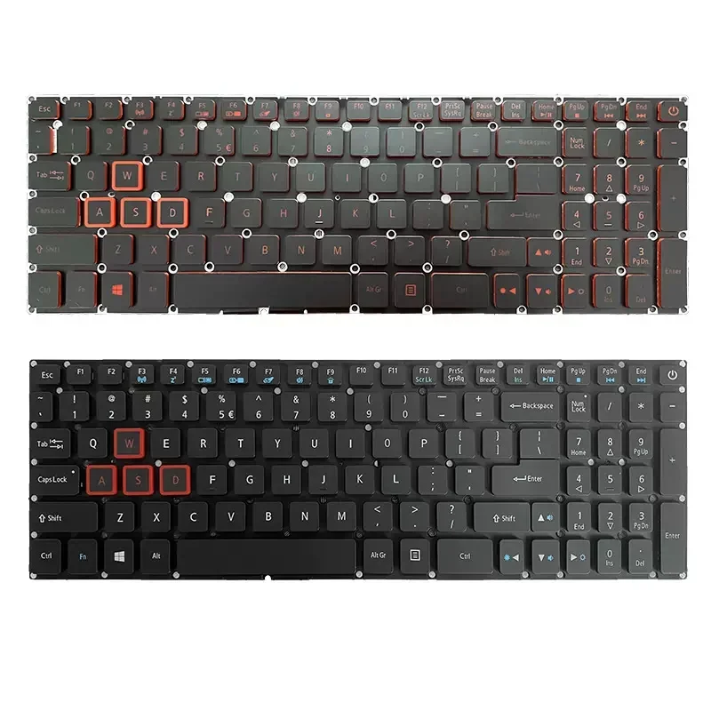 New Genuine Laptop Keyboard for ACER G3-571 G3-572/573 PH315-51 PH317-51-772C N17C3 28PIN 32PIN