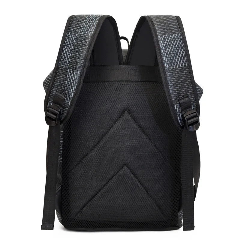 Lightweight Backpack for Women, Pu Water-Repellent, Large-Capacity Computer Bag, Men's Commuter Backpack, Casual Travel Bag, Can Be Used as a Shoulder Bag, Handbag, Three-In-One, Multi-Compartment
