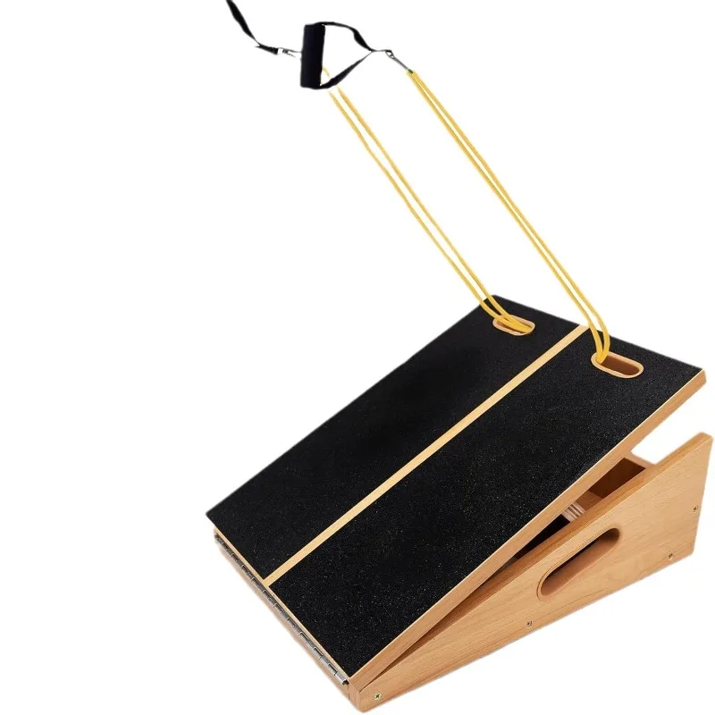 

Wooden tensile board Rehabilitation training Wooden, tilt board Adjustable tilt calf arm stretch tilt board