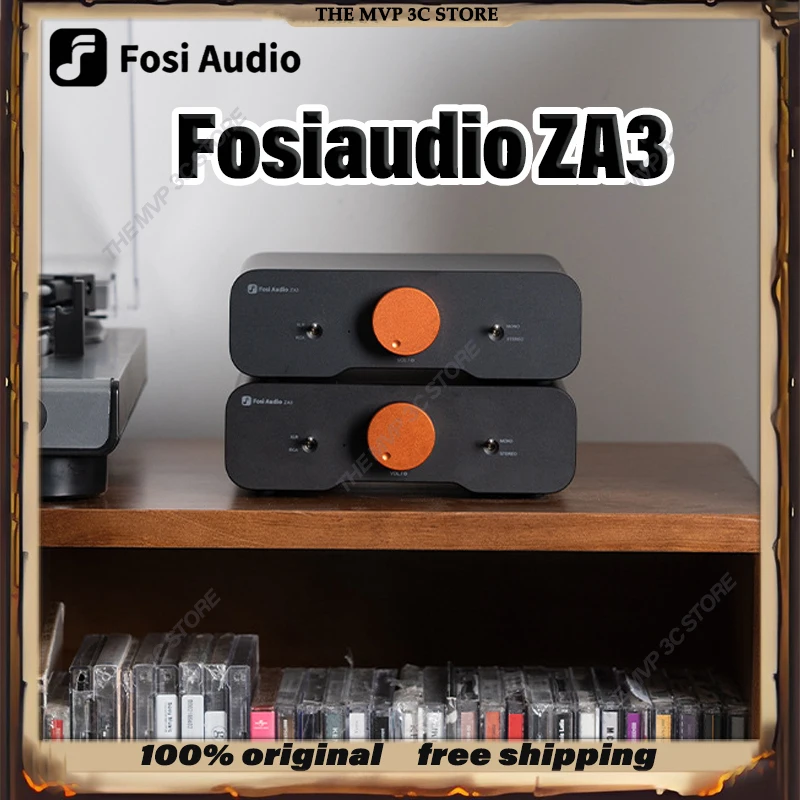 Fosiaudio ZA3 сбалансированный вход аудиофильский цифровой усилитель мощности Hi-Fi Home 2.1 мощный усилитель из алюминиевого сплава TPA3255 ПК Fosiaudio ZA3 сбалансированный вход аудиофильский цифровой усилитель мощности Hi-Fi Home 2.1 мощный усилитель из алюминиевого сплава TPA3255 ПК