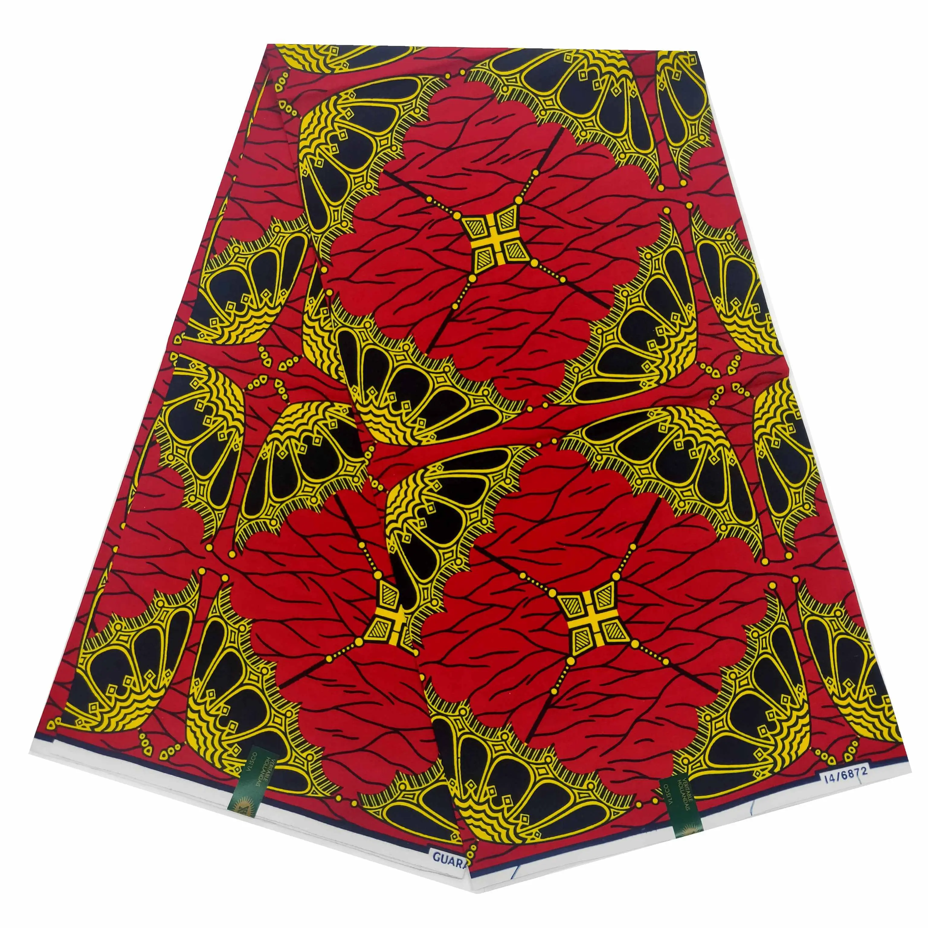 Imagem -03 - Batik Loincoth 100 Algodão Tecido Verdadeiro Super v Real Cera Garantidas Cera Impressões Hollandais Holandeses Vestido Africano Jardas