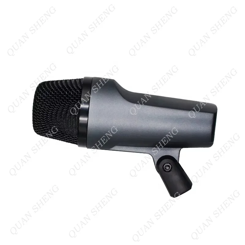 E602-II E602 Professional Cardioid Dynamic Drum Microphone Karaoke Instrument Metal Micrfono Stage Performance Wired Drum Mic