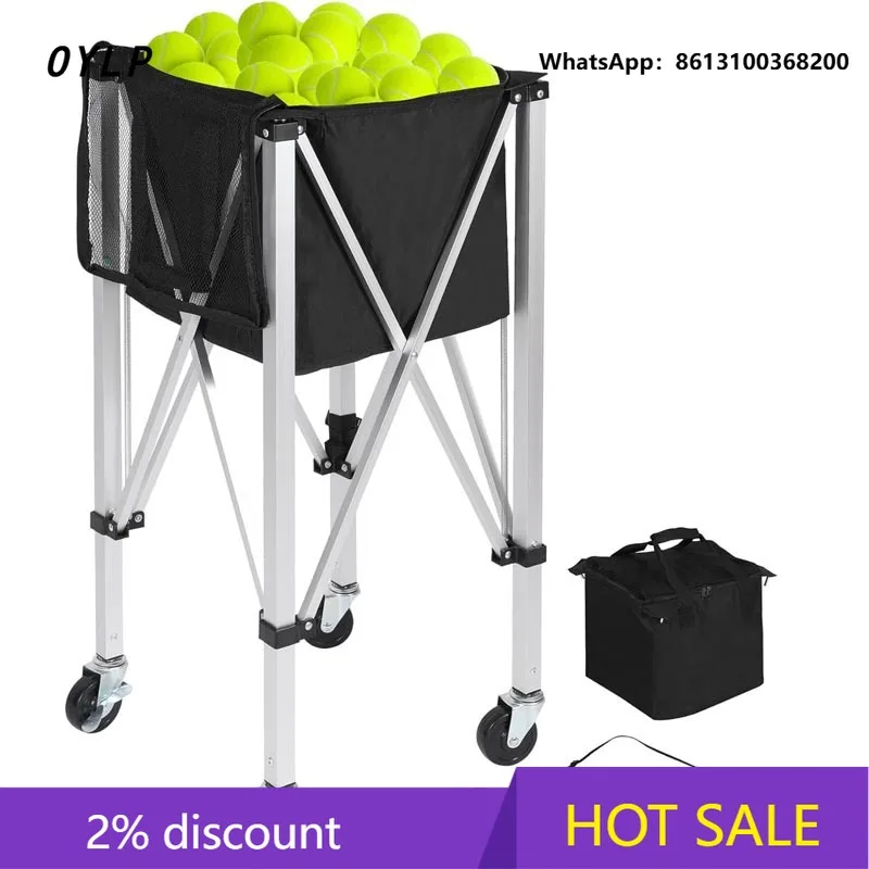 OYLP Direct Factory Large Capacity Multi-Functional Aluminum Tennis Baseball Rack Portable Equipment Training Equipment