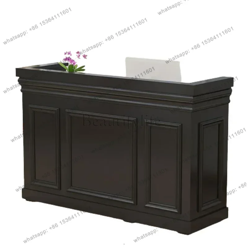 Factory Direct Sales Italian Style Originality Reception Desks Clothing Store Modern Simplicity Reception Desk Designer Office F