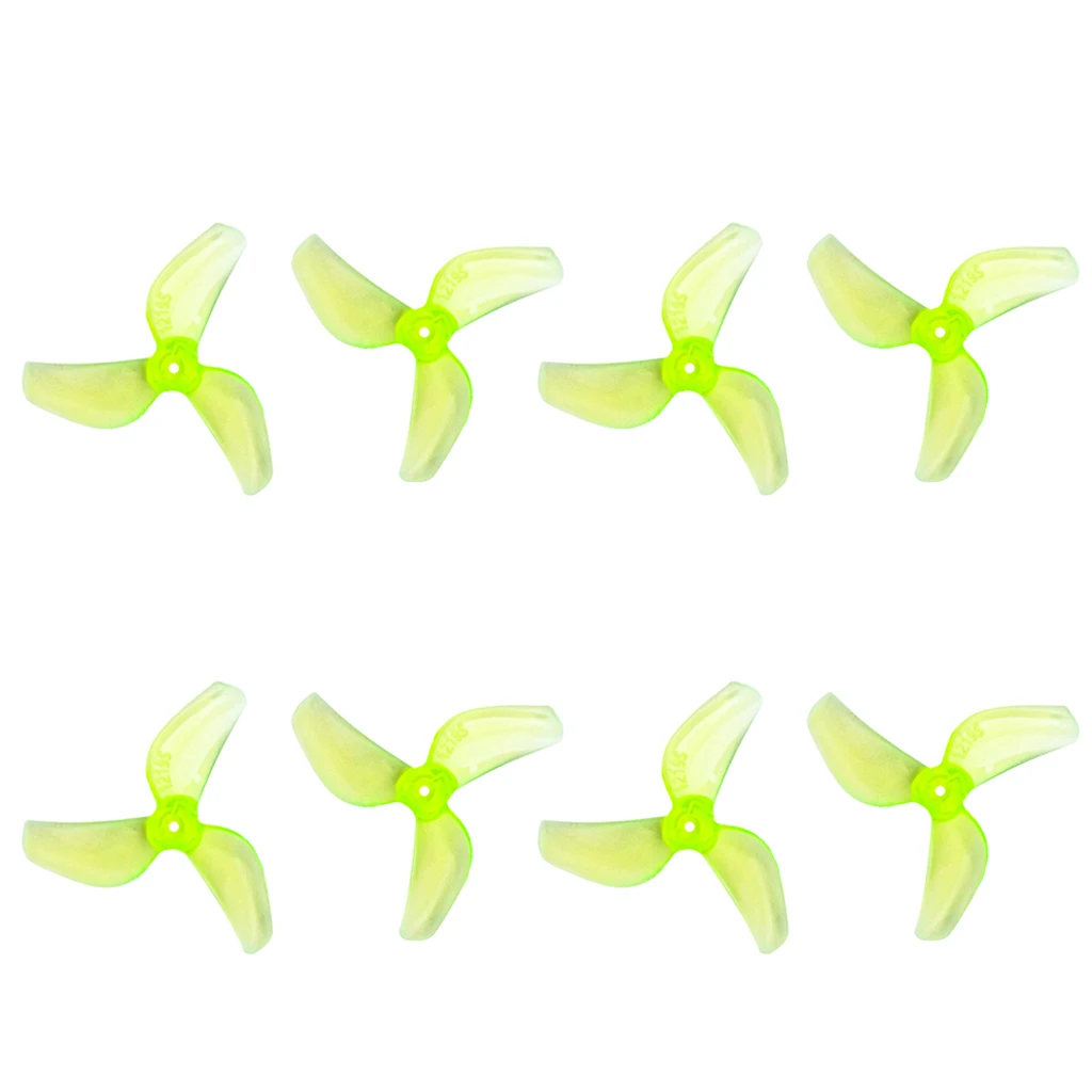 4Pairs CW CCW 1219S 31mm Propeller 3-Blades Ultra-lightweight Prop for FPV Tinywhoop Micro Drone for 0702 29000KV Motor DIY Part