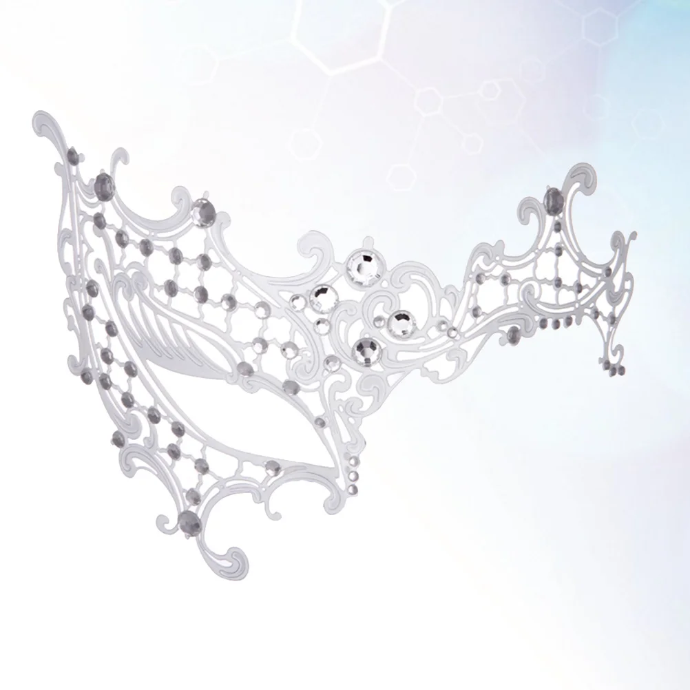 نصف معدن الماس الماس قناع حفلة تنكرية تأثيري المرأة قناع زي الرقص التبعي