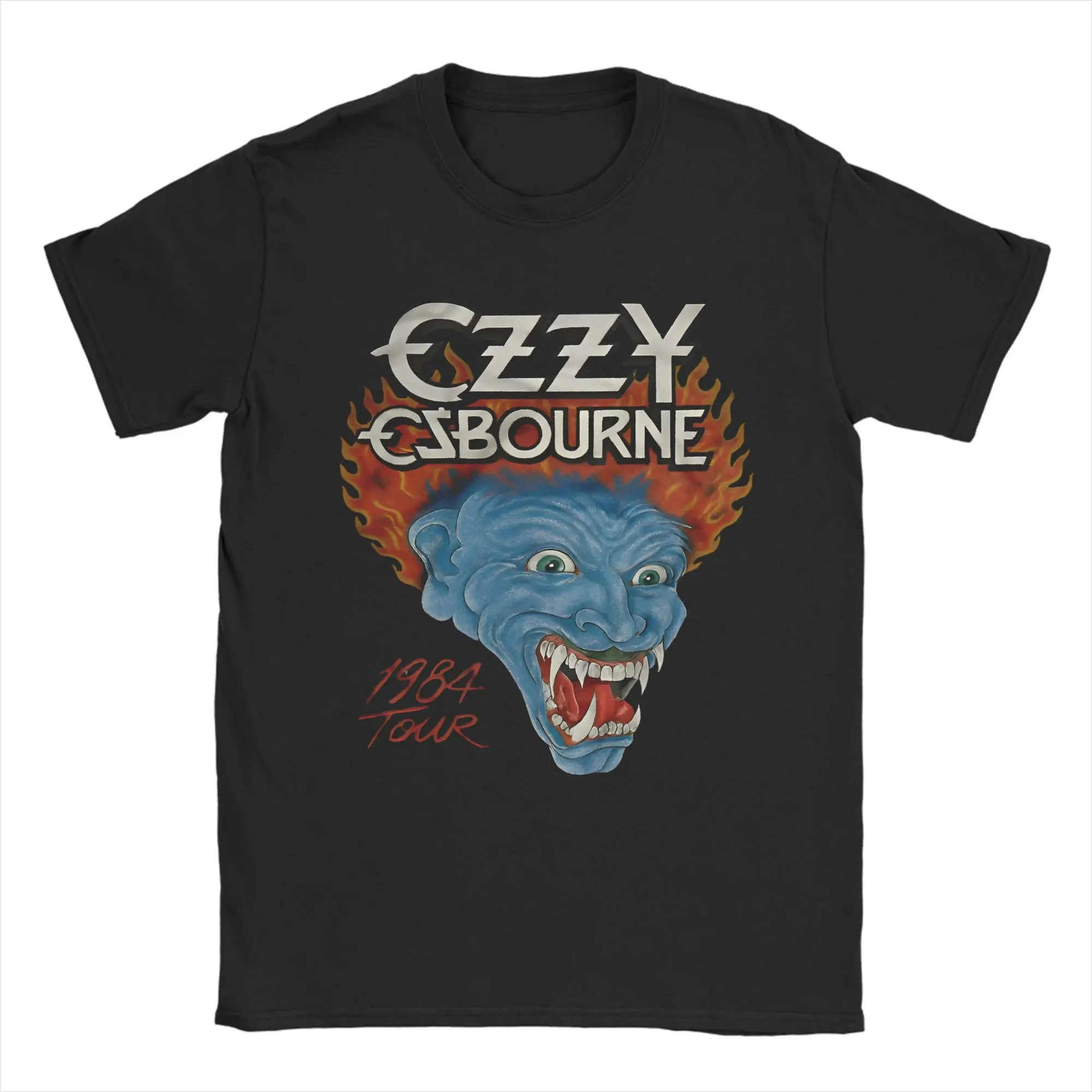 

Black Sabbath Ozzy Osbourne T Shirt Men's Back To The Beginning Tour Pure Cotton T Shirts Summer Tees Casual Oversize Clothing