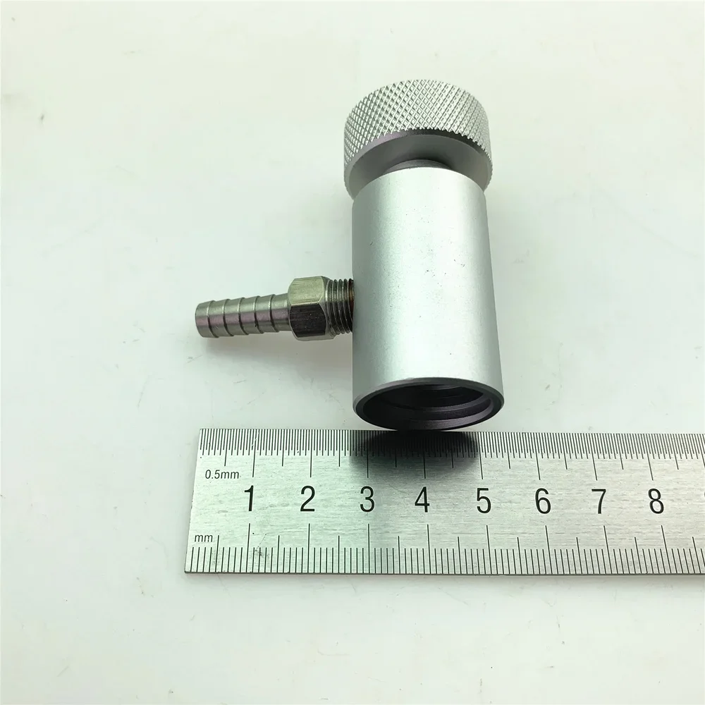 For Bubble Water Machine Soda Water Machine Co2 Small Gas Cylinder Charging Connector With 8mm Quick Connect Male Connector