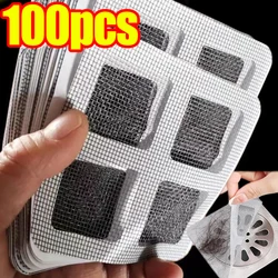 Tek kullanımlık saç drenaj Catcher Mesh anti-engelleme filtre döşeme süzgeci  Sticker duş kapak mutfak banyo lavabo süzgeci stoper