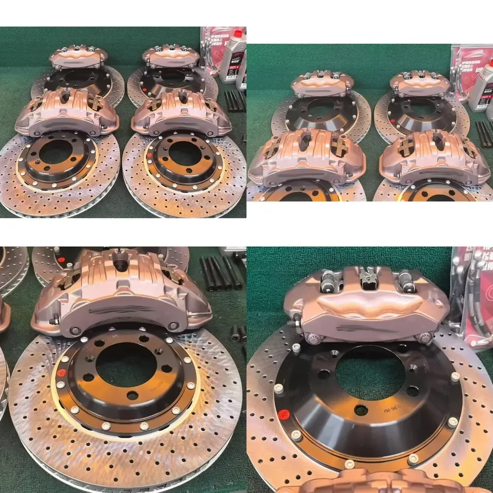 

Precision-Made for 19Z Front 6 Piston & Rear 4 Piston Big Brake Caliper Kit 355x32mm For 718 Cayman Boxster